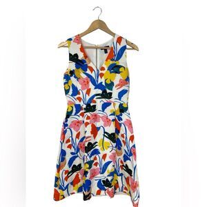 J. Crew A-line Sleeveless Dress in Morning Floral. Size 2